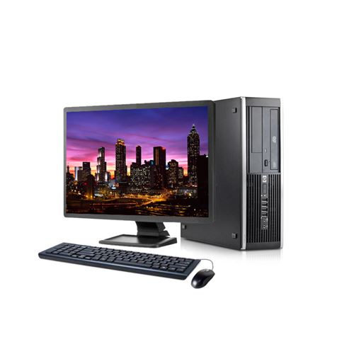 Unité centrale HP 8100 SFF - Core i5 - RAM 16Go - SSD 240Go - Windows 10 - Ecran 19 - Reconditionné État correct - N/A reconditionné disponible sur Fnac