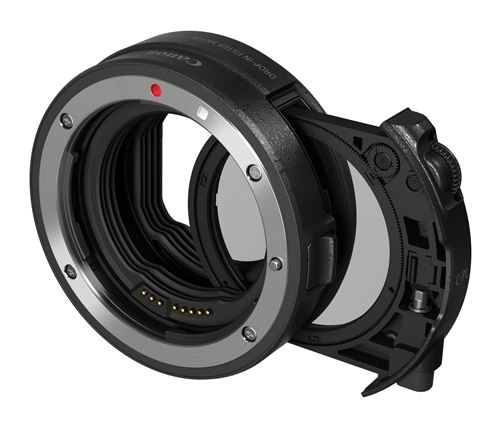 Bague d'adaptation Canon pour objectif EF et EF-S avec Filtre polarisant circulaire insérable sur boitier EOS R État correct - Canon reconditionné disponible sur Fnac