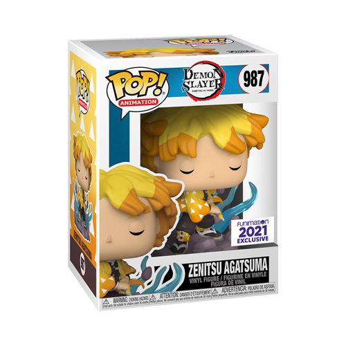 Figurine Funko Pop Animation Demon Slayer Zenitsu Transforming État correct - Funko reconditionné disponible sur Fnac