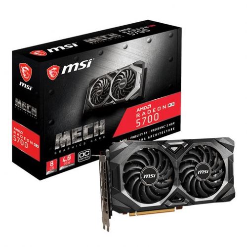 Carte Graphique MSI Radeon RX 5700 MECH 8Go OC État correct - N/A reconditionné disponible sur Fnac