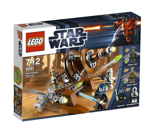 LEGO® Star Wars 9491 Geonosian Cannon État correct - Lego reconditionné disponible sur Fnac