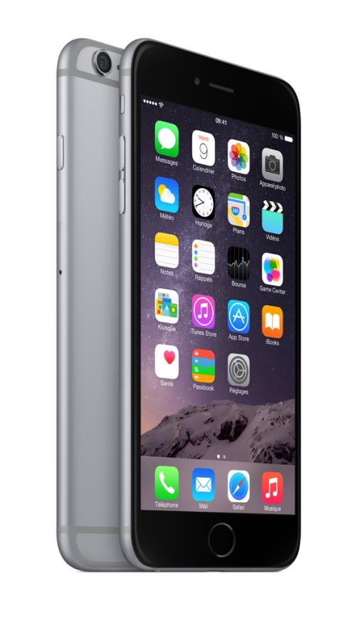 Apple iPhone 6 Plus, 64 GO, 5.5'' gris sidéral