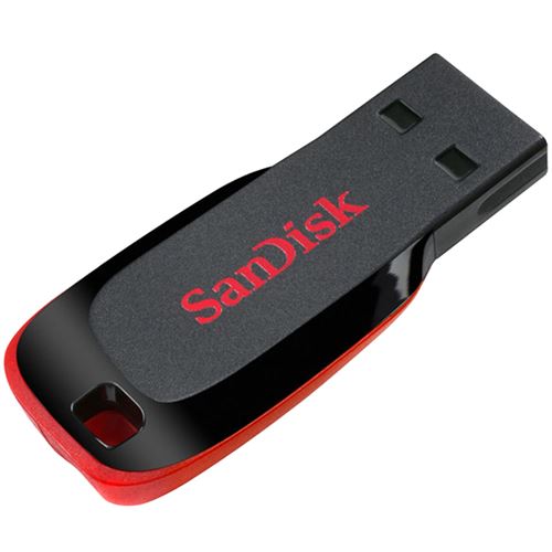 Clé USB 2.0 Sandisk Cruzer Blade 128 Go État correct - N/A reconditionné disponible sur Fnac