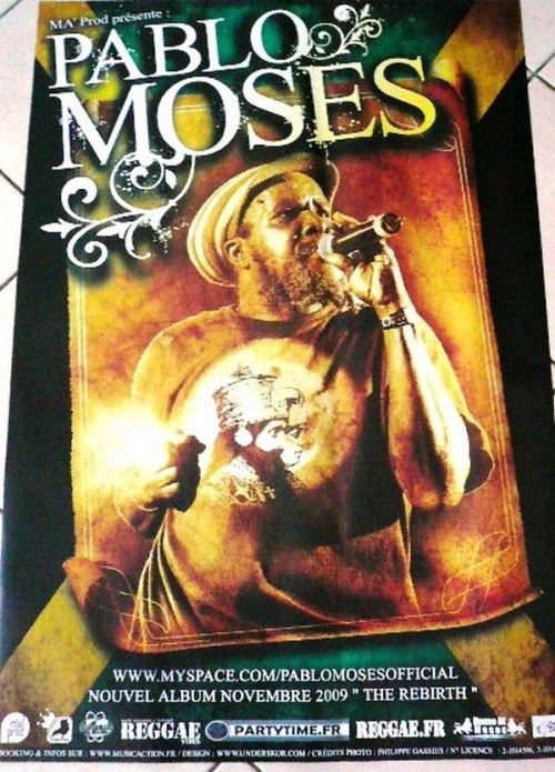 Pablo MOSES - 70x100 cm - AFFICHE / POSTER État correct - N/A reconditionné disponible sur Fnac