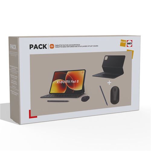 Acheter Pack Fnac tout-en-un Tablette tactile Xiaomi Pad 8 11,2"" 128 Go Gris État correct - 369,99 € Pack Fnac tout-en-un Tablette tactile Xiaomi Pad 8 11,2"" 128 Go Gris État correct - Xiaomi reconditionné disponible sur Fnac