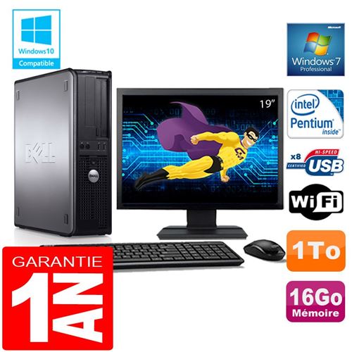 Acheter Pc dell 780 dt intel e5300 ram 16go disque 1 to wifi w7 ecran 19' État correct - 209,00 € Pc dell 780 dt intel e5300 ram 16go disque 1 to wifi w7 ecran 19' État correct - Dell reconditionné disponible sur Fnac