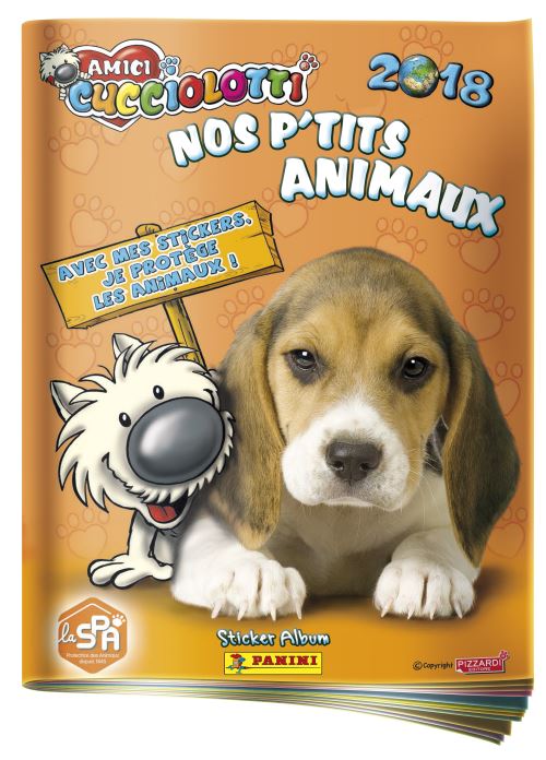 Album Amici Cucciolotti Nos p’tits amis les animaux 2018 Panini État correct - Panini reconditionné disponible sur Fnac