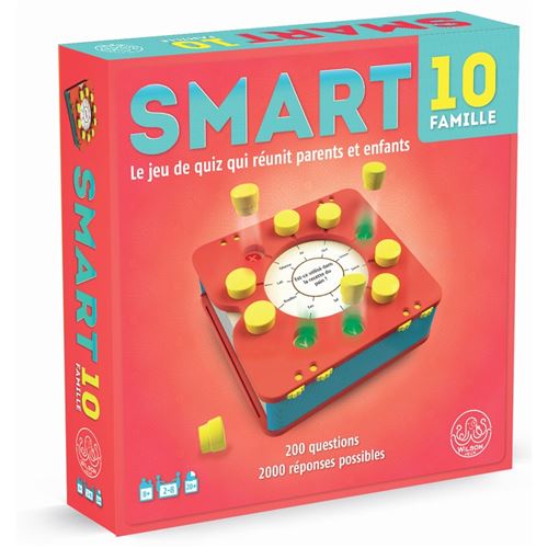 Jeu d’ambiance Wilson jeux Smart 10 Famille État correct -  reconditionné disponible sur Fnac