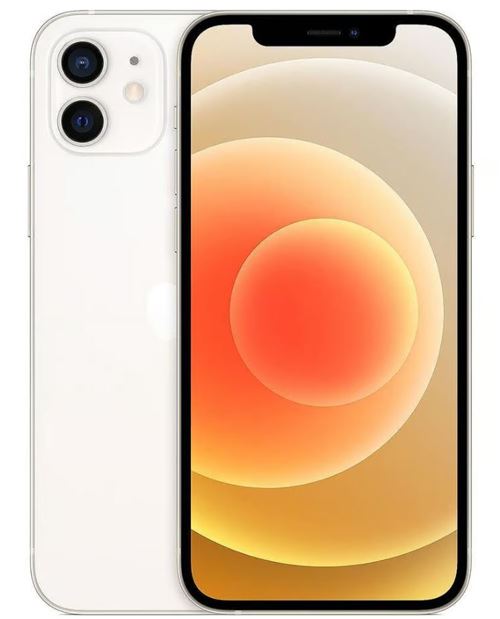 iPhone 12 6,1 64 Go Blanc Reconditionné avec BATTERIE NEUVE État correct - N/A reconditionné disponible sur Fnac