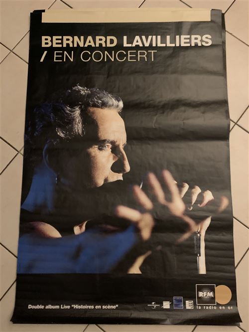 Acheter Bernard LAVILLIERS - En Concert Histoire en scène - 80x120cm - Affiche État correct - 22,99 € Bernard LAVILLIERS - En Concert Histoire en scène - 80x120cm - Affiche État correct - N/A reconditionné disponible sur Fnac