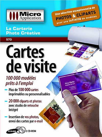 Cartes de visite État correct - Avanquest reconditionné disponible sur Fnac