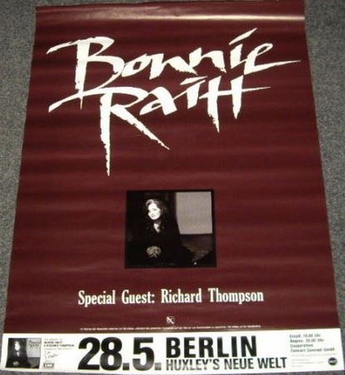 Bonnie Raitt - 60x84 cm - AFFICHE / POSTER État correct - N/A reconditionné disponible sur Fnac