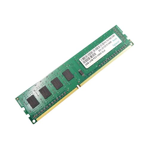 Barrette Mémoire 2Go RAM DDR3 Apacer 76.A100G.C350C DIMM PC3-10600 1Rx8 État correct - N/A reconditionné disponible sur Fnac