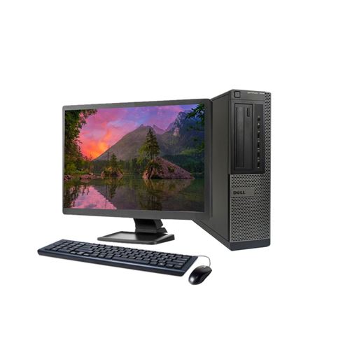 Unité centrale Dell 7010 SFF - Core i5 - RAM 16Go - SSD 120Go - Windows 10 - Ecran 19 - Reconditionné État correct - N/A reconditionné disponible sur Fnac