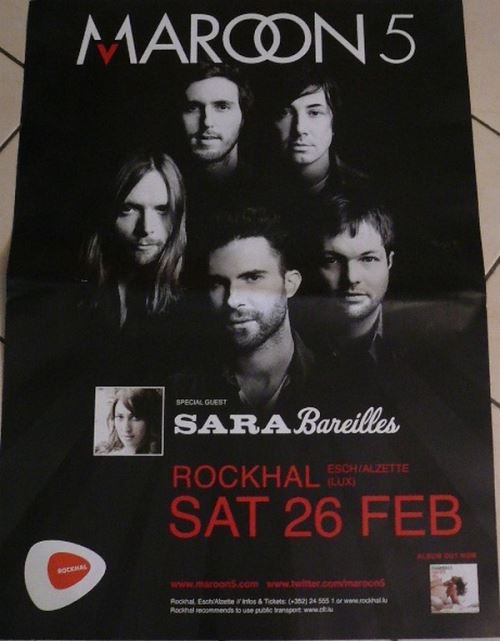 MAROON 5 - 70x100 cm - AFFICHE / POSTER État correct - N/A reconditionné disponible sur Fnac