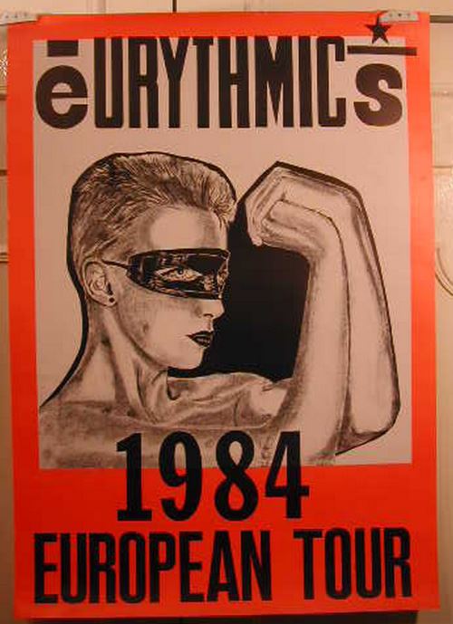 Eurythmics - 61x86 cm - AFFICHE / POSTER État correct - N/A reconditionné disponible sur Fnac