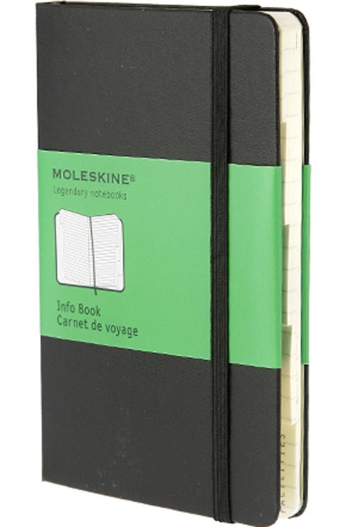 Carnet (infos) de voyage poche couv. rigide noir État correct - Moleskine reconditionné disponible sur Fnac