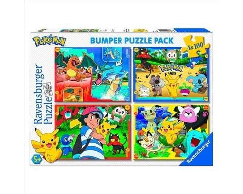 Acheter Puzzle Pieces 4x100 Pokémon - 127269 État correct - 23,88 € Puzzle Pieces 4x100 Pokémon - 127269 État correct - Clementoni reconditionné disponible sur Fnac