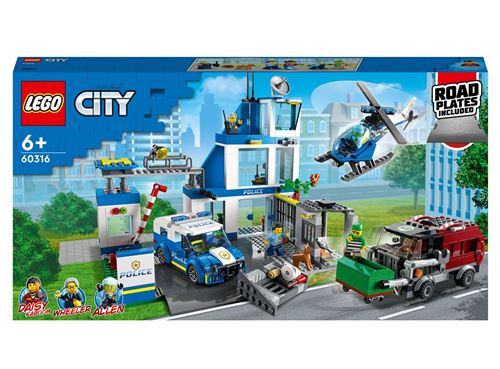 LEGO® City 60316 Le commissariat de police État correct - Lego City reconditionné disponible sur Fnac