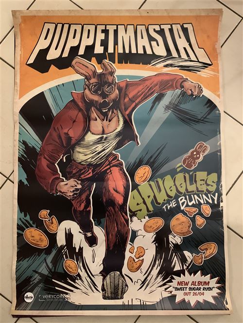 PUPPETMASTAZ - The Bunny - 70x100cm - Affiche État correct - N/A reconditionné disponible sur Fnac