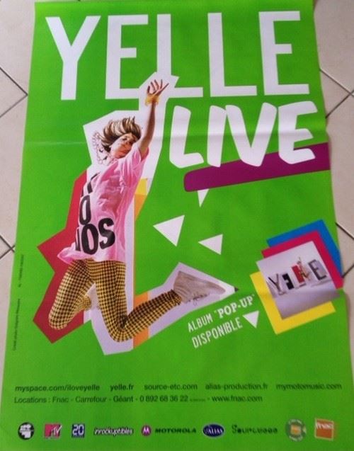 YELLE - 80x120 cm - AFFICHE / POSTER État correct - N/A reconditionné disponible sur Fnac
