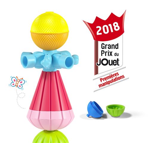 Set de 12 perles éducatives Lalaboom avec 1 ficelle État correct - Lalaboom reconditionné disponible sur Fnac