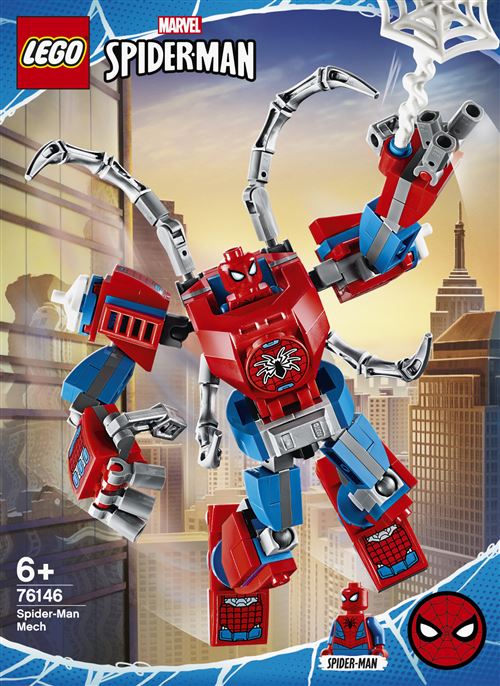 Acheter LEGO® Marvel Super Heroes 76146 Le robot de Spider-Man État correct - 51,26 € LEGO® Marvel Super Heroes 76146 Le robot de Spider-Man État correct - Lego Marvel reconditionné disponible sur Fnac