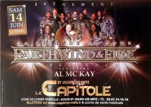 Earth Wind & Fire - 80x120 cm - AFFICHE / POSTER État correct - N/A reconditionné disponible sur Fnac