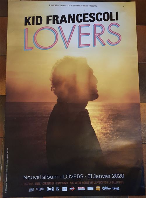 Kid FRANCESCOLI - Lovers - 70x100cm - Affiche État correct - N/A reconditionné disponible sur Fnac