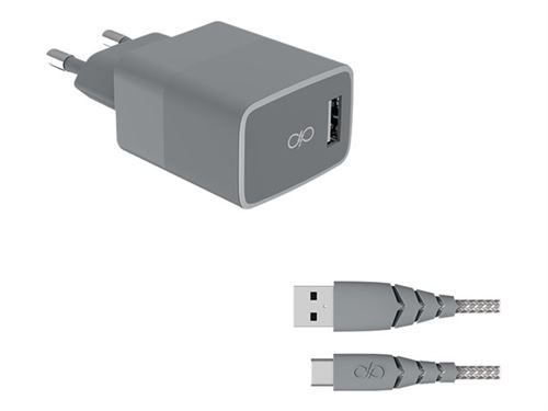 Acheter Chargeur secteur Force Power USB A + Câble USB C 1.2m Recycle Gris État correct - 28,99 € Chargeur secteur Force Power USB A + Câble USB C 1.2m Recycle Gris État correct - N/A reconditionné disponible sur Fnac