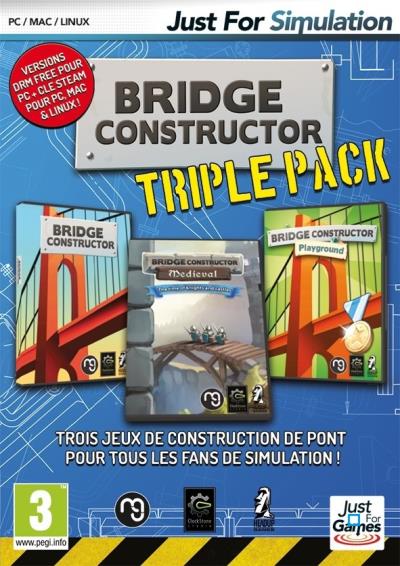 Acheter Bridge Constructor Triple Pack PC État correct - 19,00 € Bridge Constructor Triple Pack PC État correct - Just for Games reconditionné disponible sur Fnac
