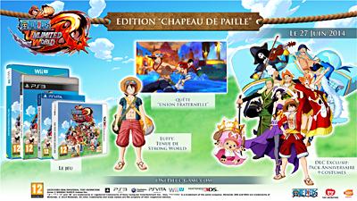 One Piece Unlimited World Red Edition Chapeau de Paille Wii U État correct - Bandai Namco reconditionné disponible sur Fnac