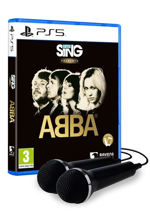 Let's Sing presents ABBA + 2 Micros PS5 État correct - Koch Media reconditionné disponible sur Fnac