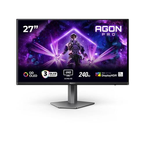 Ecran PC gaming Aoc AG276UZD 27"" 240 Hz 4K UHD État correct - AOC reconditionné disponible sur Fnac