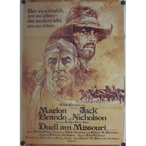 Duell Am Missourri AFFICHE CINEMA ORIGINALE État correct - N/A reconditionné disponible sur Fnac