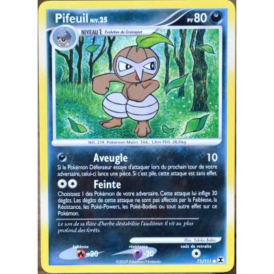 carte Pokémon 75 Pifeuil 80 PV Platine Rivaux Émergents État correct - Pokémon reconditionné disponible sur Fnac