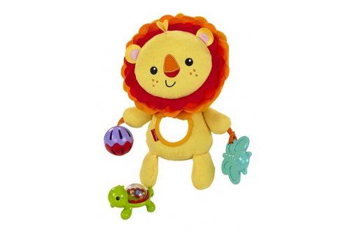 Fisher-price - peluche mon lion d'activités - eveil bébé 3m+ État correct - Fisher-Price reconditionné disponible sur Fnac