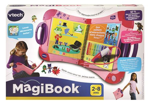 Livre interactif Vtech Magibook Starter pack Rose - État correct VTech sur Fnac