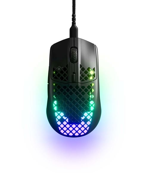 Souris gaming filaire SteelSeries Aerox 3 Onyx Noir État correct - SteelSeries reconditionné disponible sur Fnac