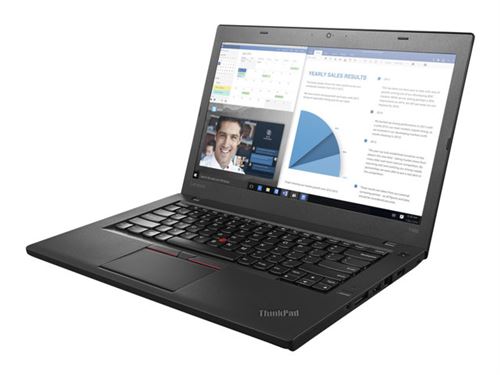 Lenovo ThinkPad T460 20FM - Ultrabook - Intel Core i5 - 6200U / jusqu'à 2.8 GHz - Win 10 Pro 64 bits - HD Graphics 520 - 8 Go RAM - 512 Go SSD - 14"" IPS 1920 x 1080 (Full HD) - Gigabit Ethernet - Wi-Fi 5 État correct - Lenovo reconditionné disponible sur Fnac