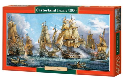 Castorland puzzle Puzzle Naval Battle 4000 pièces État correct - Castorland reconditionné disponible sur Fnac