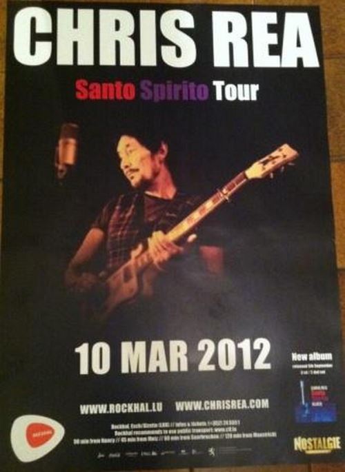 Chris REA - 70x100 cm - AFFICHE / POSTER État correct - N/A reconditionné disponible sur Fnac