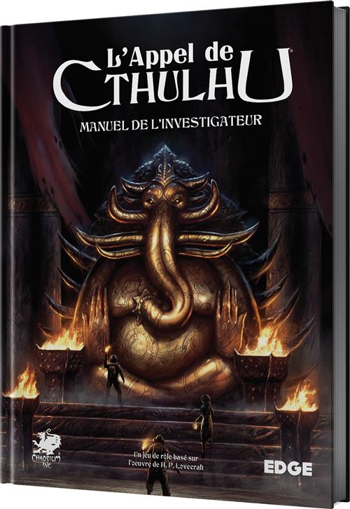 Jeu de rôles Asmodee L'appel de Cthulhu Manuel de l'investigateur État correct - Asmodee reconditionné disponible sur Fnac