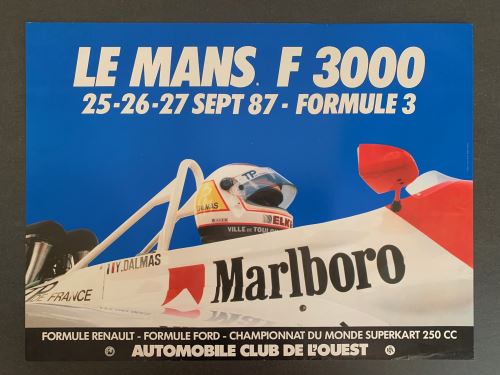 24H du Mans - Septembre 87 / Renault - AFFICHE État correct - N/A reconditionné disponible sur Fnac