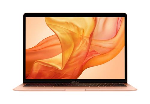 Apple MacBook Air with Retina display - Intel Core i5 1.6 GHz - UHD Graphics 617 - 8 Go RAM - 128 Go SSD - 13.3"" IPS 2560 x 1600 (WQXGA) - Wi-Fi 5 - or - clavier : Français 2018 État correct - Apple reconditionné disponible sur Fnac