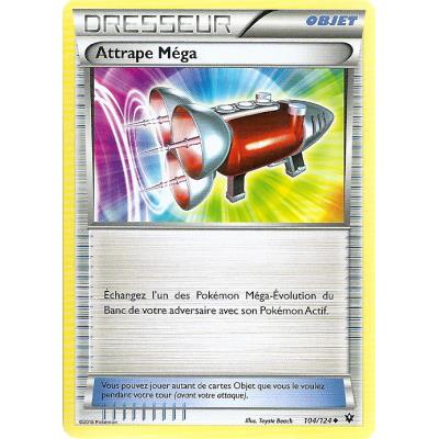 Acheter Carte Pokemon - XY10 - Impact des Destins - Attrape Méga - Dresseur - 104/124 - Peu Commune - VF État correct - 16,00 € Carte Pokemon - XY10 - Impact des Destins - Attrape Méga - Dresseur - 104/124 - Peu Commune - VF État correct - Asmodee reconditionné disponible sur Fnac