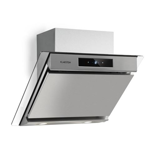 Hotte aspirante Klarstein Balzac Silent 60 Débit 604 m³/h 47 dB Classe A Argent État correct - N/A reconditionné disponible sur Fnac