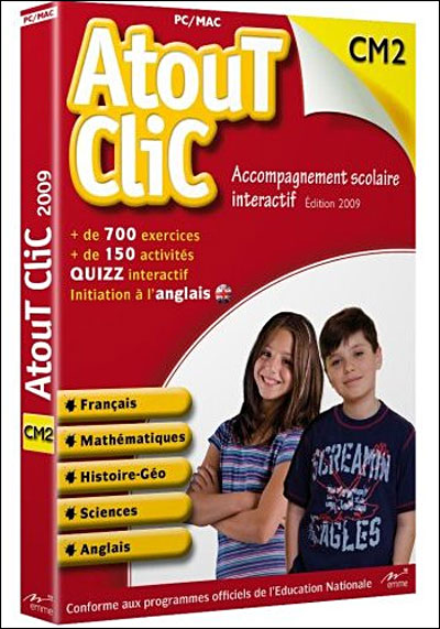 Atout Clic CM2 2009 État correct - Avanquest reconditionné disponible sur Fnac