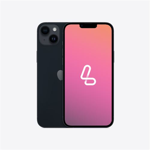 Apple iPhone 14 6,1"" 5G Double SIM 128 Go Noir minuit Reconditionné Grade A Largo État correct - N/A reconditionné disponible sur Fnac