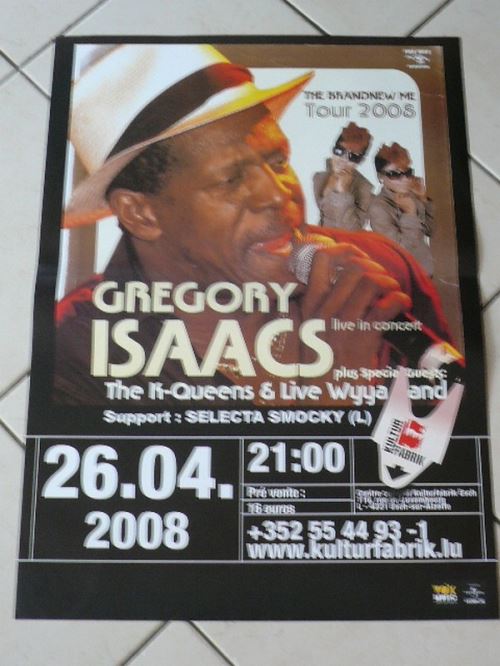 Gregory issacs - 50x70 cm - AFFICHE / POSTER État correct - N/A reconditionné disponible sur Fnac